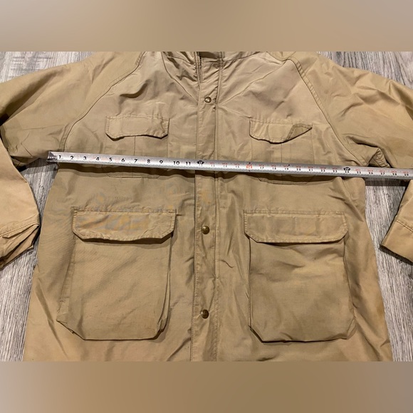 VINTAGE Woolrich Jacket Mens Khaki XL Insulated Field Barn Chore Coat USA - Picture 5 of 6